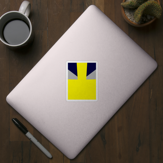 Chelsea 1990 Retro Goalkeeper Yellow Grey Navy by Culture-Factory